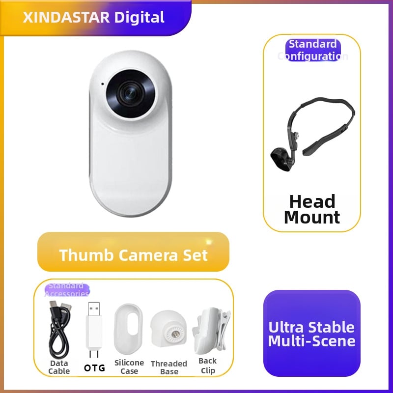 Kišeninė veiksmo kamera naminiams gyvūnėliams — 0.96in LCD, 1.0MP jutiklis, TF kortelė saugojimui, ABS korpusas, 2–3 val. baterija