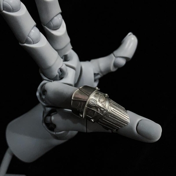 Пръстен от мед с открит дизайн и електроплатиране, стил универсален и уникален, аксесоари за ръка, унисекс