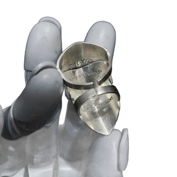 Пръстен от мед с открит дизайн и електроплатиране, стил универсален и уникален, аксесоари за ръка, унисекс