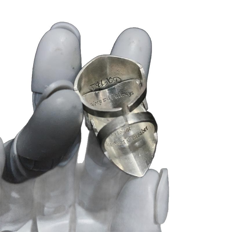 Пръстен от мед с открит дизайн и електроплатиране, стил универсален и уникален, аксесоари за ръка, унисекс