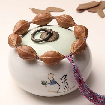 Oliivipähkli helmestest käevõru | Kaasaegne minimalistlik stiil | Graveeritud, Käsitöö, Poleeritud