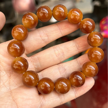 Βραχιόλι Bodhi Root — Unisex, στυλ μετακίνησης, 16 χάντρες, χωρίς ένθετα