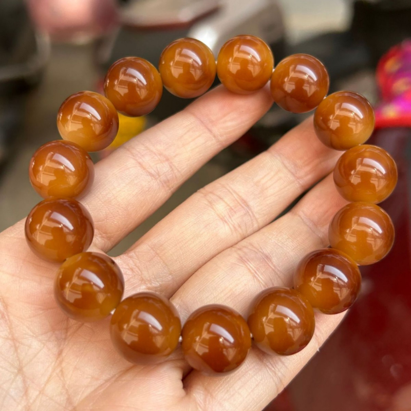 Βραχιόλι Bodhi Root — Unisex, στυλ μετακίνησης, 16 χάντρες, χωρίς ένθετα