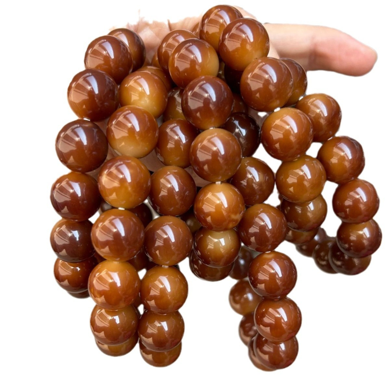 Βραχιόλι Bodhi Root — Unisex, στυλ μετακίνησης, 16 χάντρες, χωρίς ένθετα