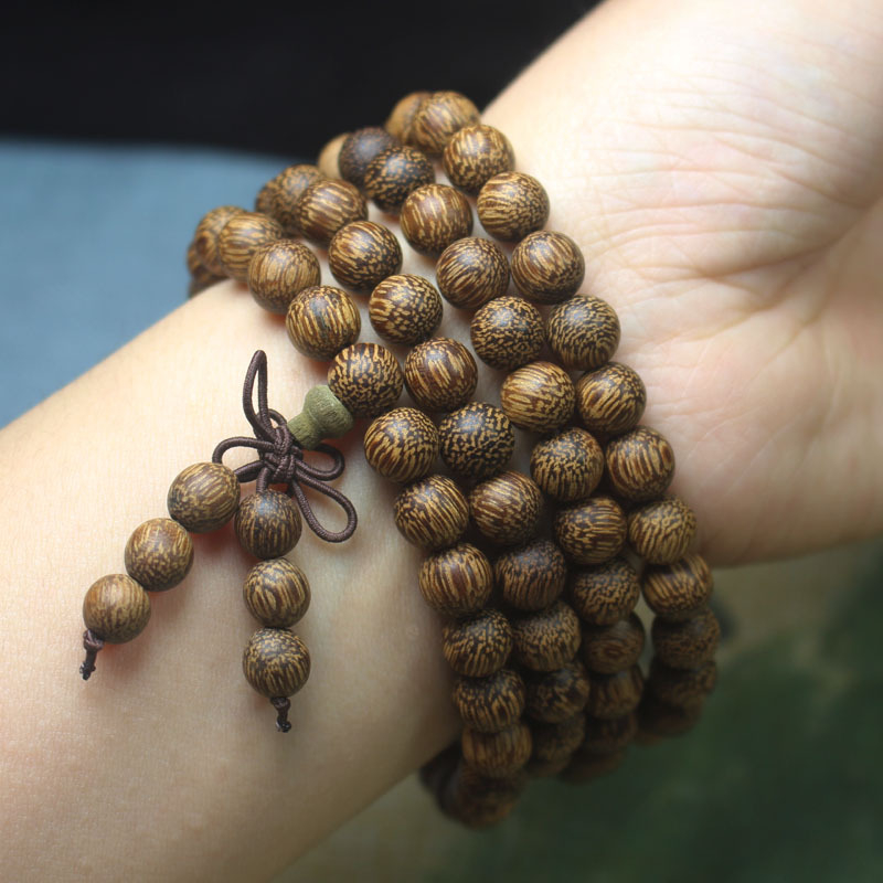 Puidust helmiga käevõru, unisex, etnilise stiiliga, sobib kingituseks, kevadel 2025 lansseerimine