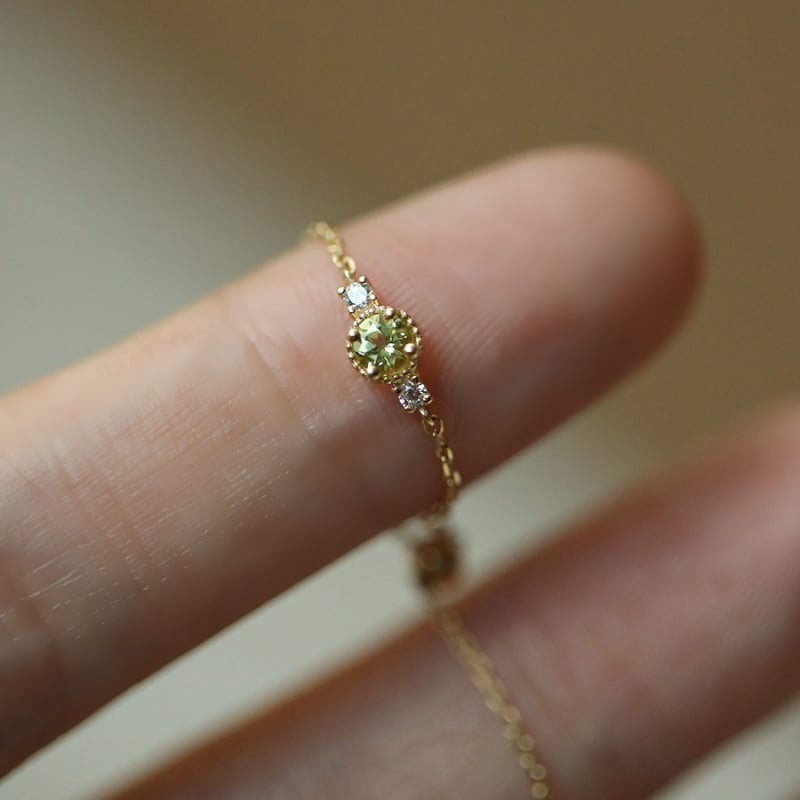 S925 srebrni prsten za žene – Jasmine Olive, podesivi lanac, japanski minimalistički stil, vrhunski nakit