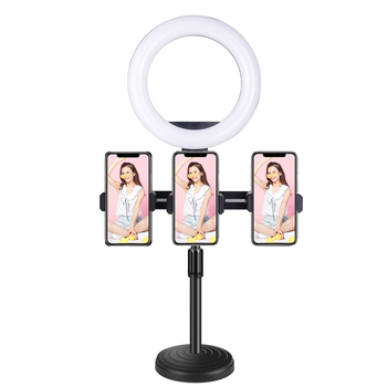 Stojan na telefón pre živé vysielanie, konštrukcia z kovu a ABS, model Iný, licencovanie s vlastnou značkou k dispozícii, prispôsobenie dostupné