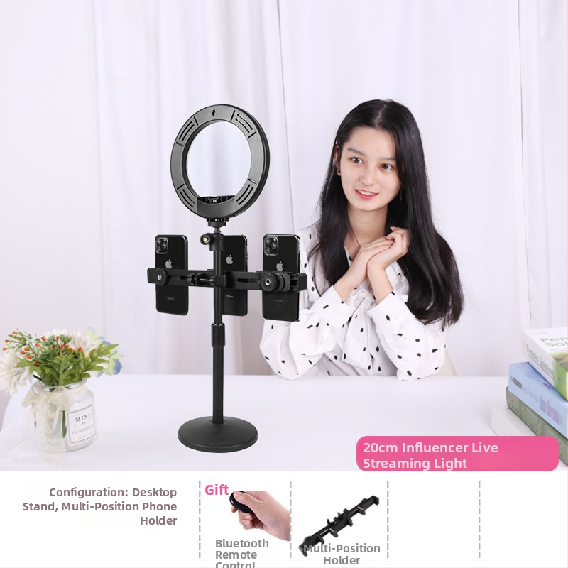 Stojan na telefón pre živé vysielanie, konštrukcia z kovu a ABS, model Iný, licencovanie s vlastnou značkou k dispozícii, prispôsobenie dostupné