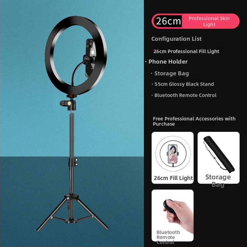 Stojan na telefón pre živé vysielanie, konštrukcia z kovu a ABS, model Iný, licencovanie s vlastnou značkou k dispozícii, prispôsobenie dostupné