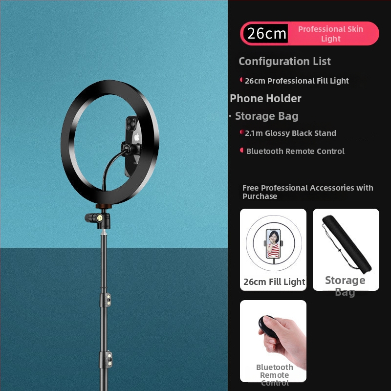 Stojan na telefón pre živé vysielanie, konštrukcia z kovu a ABS, model Iný, licencovanie s vlastnou značkou k dispozícii, prispôsobenie dostupné