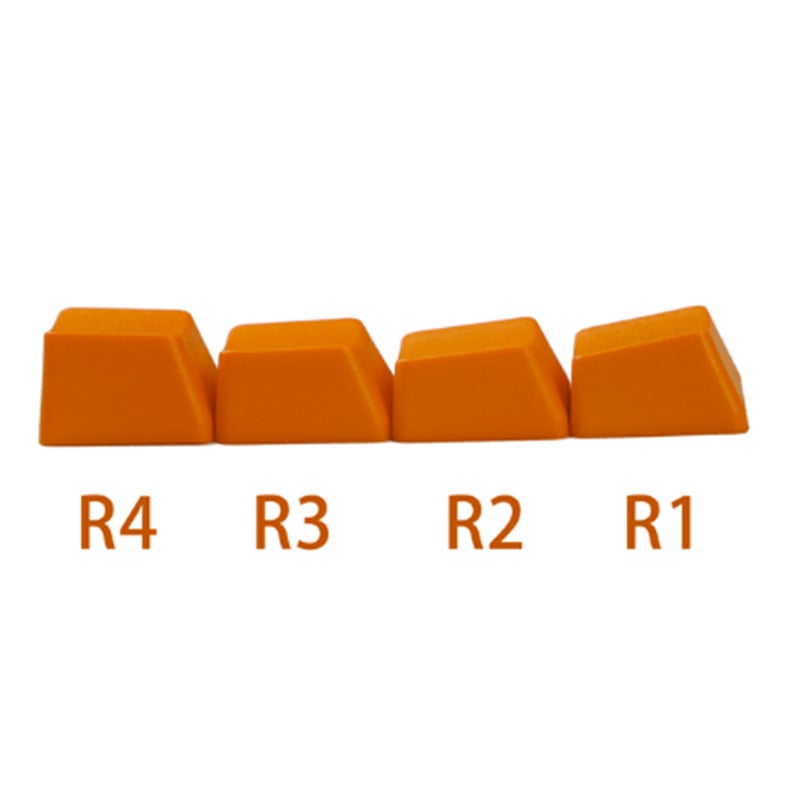 Κεφαλάκι κλειδιού PBT 1U παχύτερο, χωρίς γλυπτή εγγραφή, για μηχανικό πληκτρολόγιο με σταυροειδή άξονα