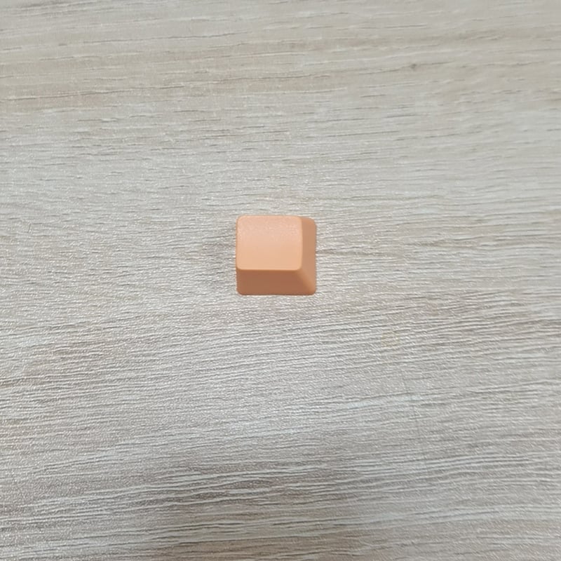 Κεφαλάκι κλειδιού PBT 1U παχύτερο, χωρίς γλυπτή εγγραφή, για μηχανικό πληκτρολόγιο με σταυροειδή άξονα