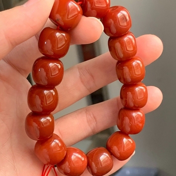 Χάντρες ελεύθερες, αχάτης, συσκευασία χύμα, 1 πακέτο