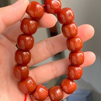 Χάντρες ελεύθερες, αχάτης, συσκευασία χύμα, 1 πακέτο