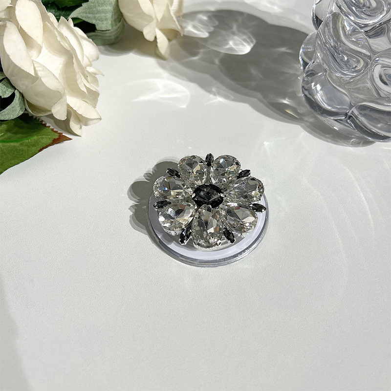 Asztali telefon-tartó – univerzális dizájn, műanyag kivitel, neutrális márka