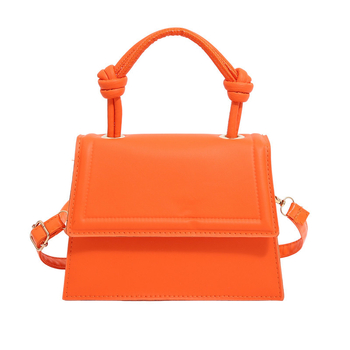 Geantă de umăr casual nouă, în stil solid, geantă de mână casual pentru femei, geantă de umăr pătrată mică, la modă și simplă.