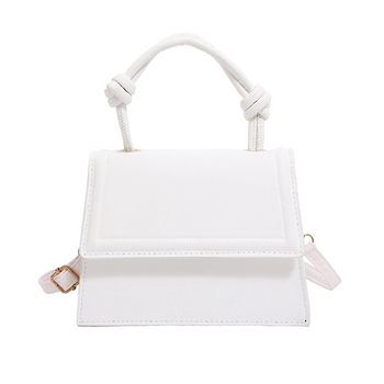 Geantă de umăr casual nouă, în stil solid, geantă de mână casual pentru femei, geantă de umăr pătrată mică, la modă și simplă.