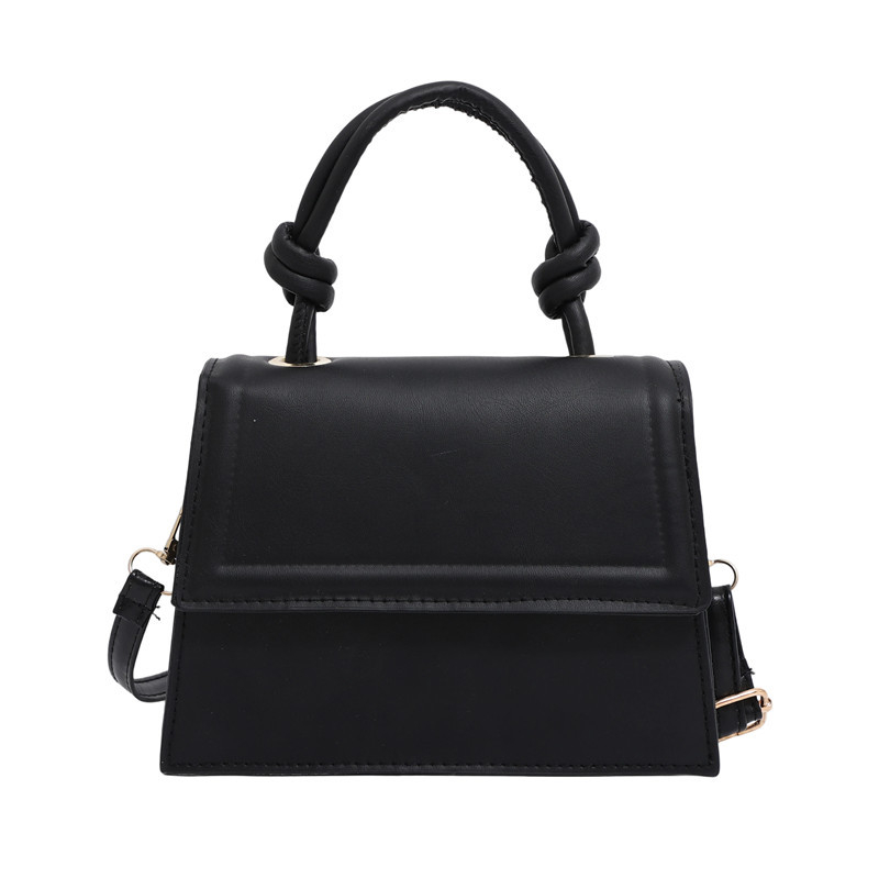 Geantă de umăr casual nouă, în stil solid, geantă de mână casual pentru femei, geantă de umăr pătrată mică, la modă și simplă.