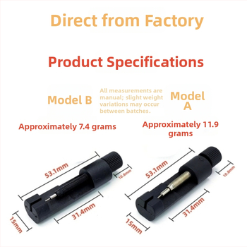 Nástroj na nastavovanie a odstraňovanie remienka hodiniek – mini oceľový nástroj na nastavovanie remienka a odstraňovanie článkov (krabica 2000)
