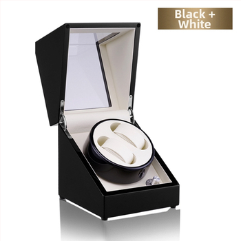 Automatický natahovač hodin s dvoma polohami, otváracím krytom a automatickým vypnutím