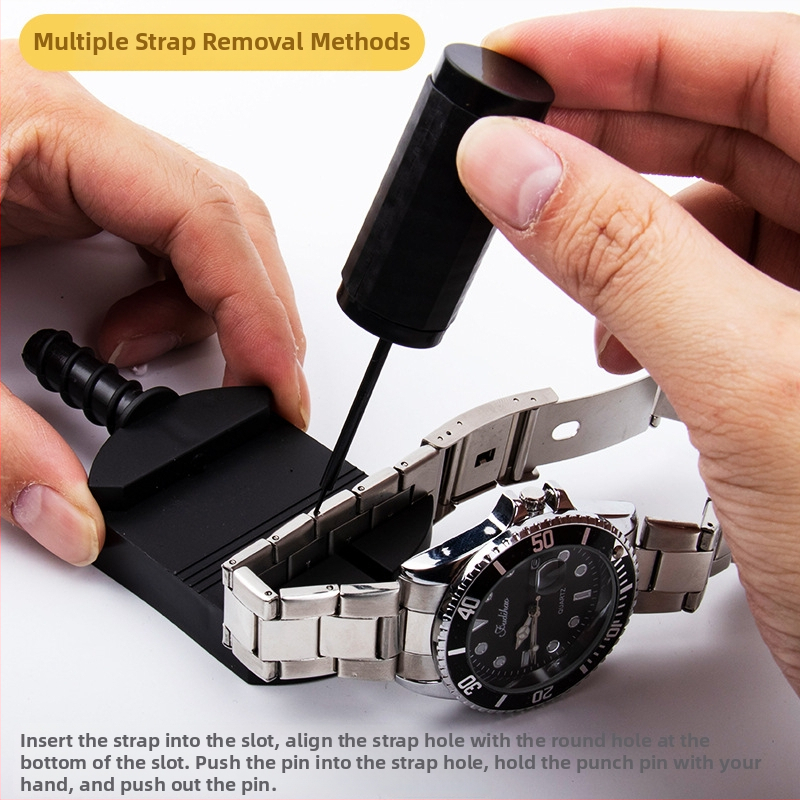 Nástroj na odstraňovanie článkov z oceľového náramku hodín – nastavovač dĺžky a náramku – náradie na hodinky, balenie 500 kusov