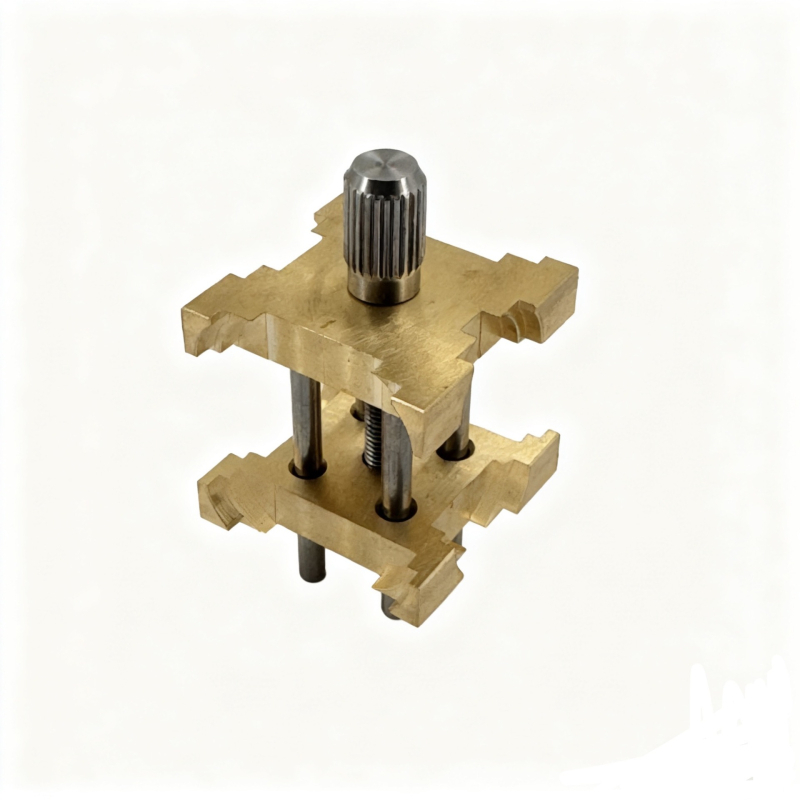 Držač mehanizma sata, četverostrani, od čistog bakra, alati za demontažu, 1 komplet, za kućnu uporabu