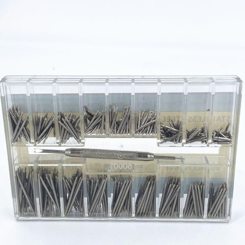 Set dodatne opreme za sat: opružne šipke za kaišu i spojni dijelovi, 1 komplet, pakirano, za kućnu upotrebu