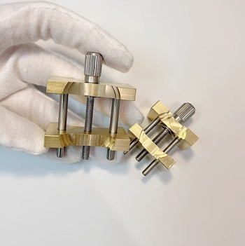 Suport pentru mecanism de ceas din cupru — Bază pentru asamblare mecanism ceas, 1 kit, Sistem național, Utilizare casnică