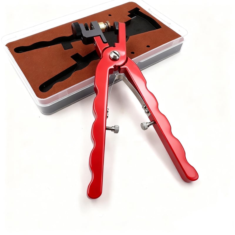 Órányszerviz eszközök bőr és szilikon óraszíjakhoz, nyitó- és lyukasztó csipeszek, szétszerelési eszközök (1 készlet, háztartási használatra)