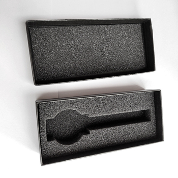 Кутия за часовник с двупластов капак, текстура на личи, печатано лого, възможност за персонализация, 200 броя, Произведено в Китай