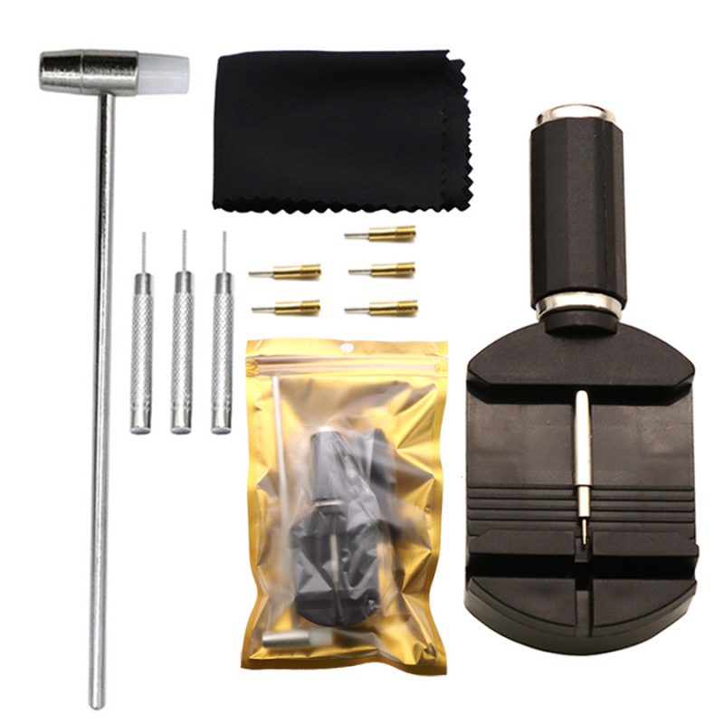 CANT pulksteņa remonta instruments 11-in-1 komplekts siksnas noņemšanai un lug nomaiņai ar 5-pinu galvu