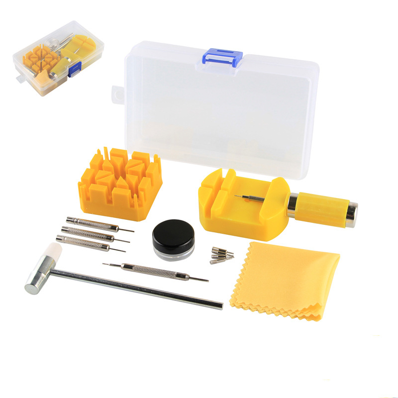 Órák javításához készlet – mini szíj eltávolító, szíj vágó és hosszúság állító, háztartási és óraszervizeléshez; 1 készlet; Nettó tömeg 0,17 kg