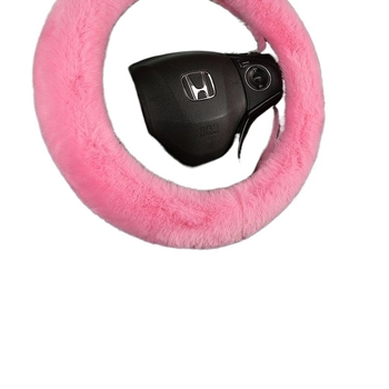 Set de trei piese acoperire volan velur iarnă — Potrivire universală, Antiderapant, Include acoperire volan, acoperire levier viteze, acoperire frână de mână