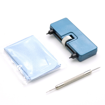 3-in-1 pulksteņu remontēšanas instrumentu komplekts no alumīnija sakausējuma, 3 vienības, piemērots remontdarbam uz darbināšanas galda, tīrais svars 0.048, telekomunikāciju uzturai