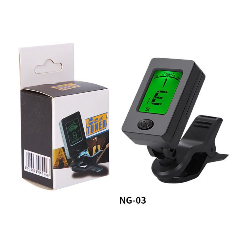 Több hangszeres hangoló Gitár, Hegedű, Erhu, Ukulele és Cselló számára — Tizenkét tónusú egyenletes temperálású precíz hangoló