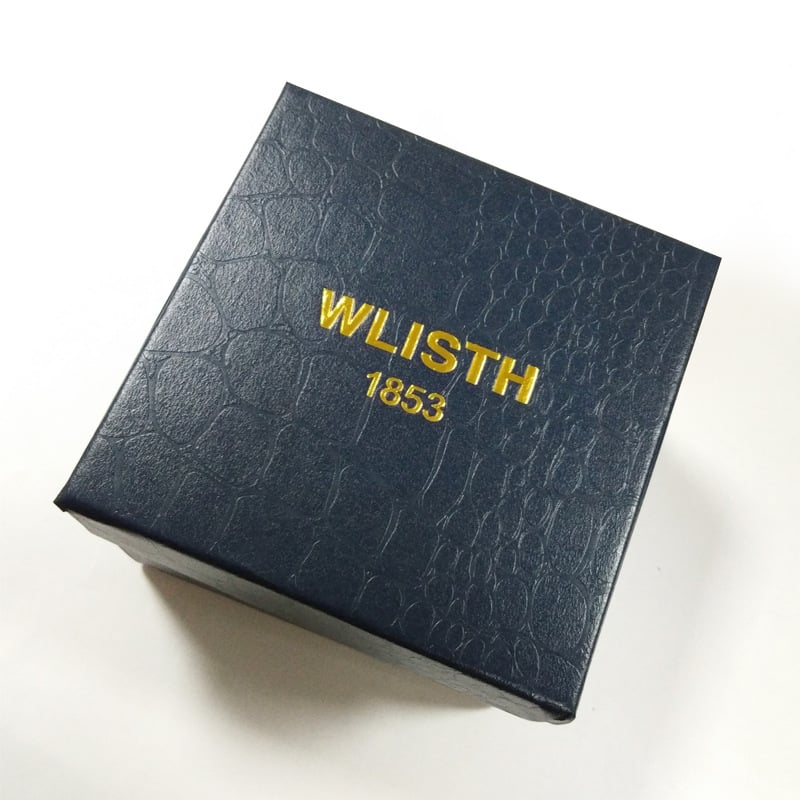 Κουτί ρολογιών – τετράγωνο χαρτόδετο δώρου, WLISTH, συσκευασία 100 τεμαχίων, εκτύπωση λογότυπου OK, εξουσιοδοτημένες ιδιωτικές μάρκες