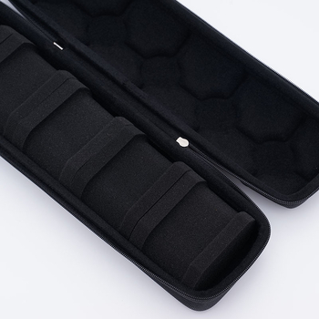 Κιβώτιο αποθήκευσης ρολογιών με πέντε θήκες, EVA, 1680D+EVA, θερμοπιεσμένη κατασκευή, ανθεκτικό στους κραδασμούς, μεγάλη χωρητικότητα για κοσμήματα