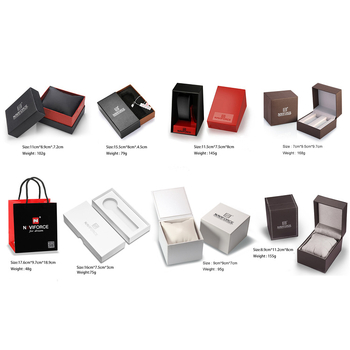 Sat s NF Leather Case – otisak logotipa, prilagodba dostupna, licencirana privatna oznaka
