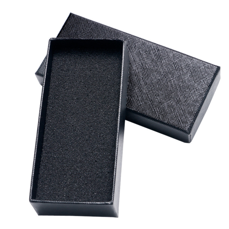 Pravouglasta papirnata kutija za satove s poklopcem i bazom, dimenzije 13 × 6 × 3 cm, 540 komada, tisk logotipa dostupan, ljeto 2021 izdanje