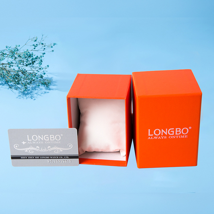 Longbo brendirani set satova u kutiji za poklon – mogućnost otiska logotipa, prilagodba; licencirane privatne marke; ljeto 2022 izdanje