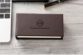 Kožna kutija za satove Hannah Martin – Unisex dizajn | Materijal: Koža | Otisak loga: OK | Pakiranje: 100 kom