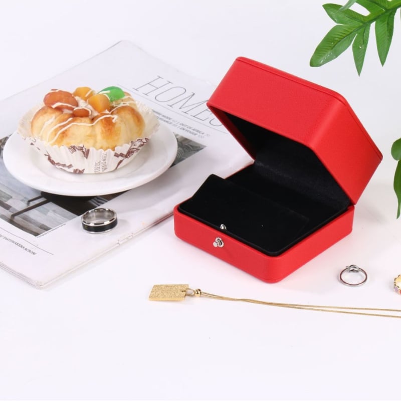 Kutija za pohranu nakita za prstene, narukvice i naušnice, materijal papir/karton, kutija, prijevozno pakiranje, pakiranje nakita, mogućnost prilagodbe