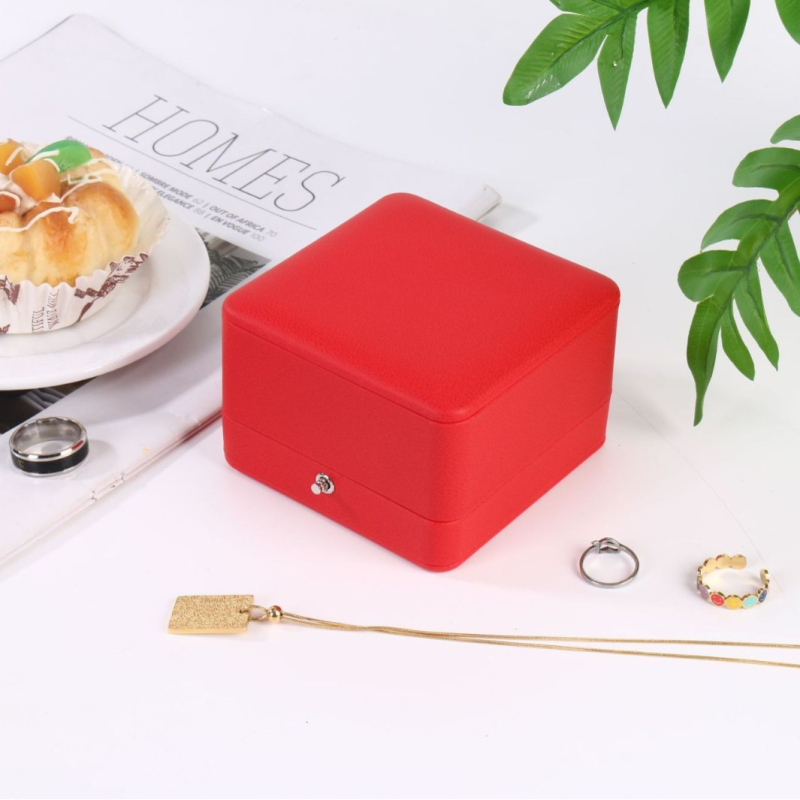Kutija za pohranu nakita za prstene, narukvice i naušnice, materijal papir/karton, kutija, prijevozno pakiranje, pakiranje nakita, mogućnost prilagodbe