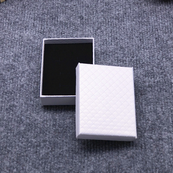 Kutija za pakiranje nakita s dijamantnim uzorkom za ogrlicu i privjesak | kartonsko pakiranje nakita | prijevozno pakiranje