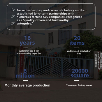 Kellakarp tinplaadist – ruutkuju kuju, offsettrükk, kohandatav