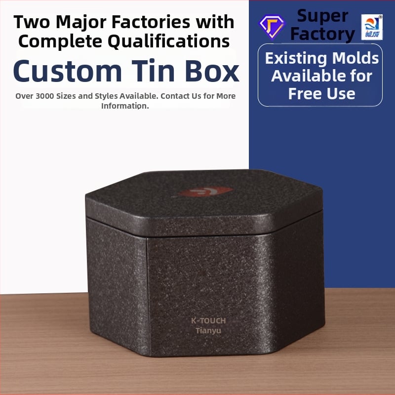 Kellakarp tinplaadist – ruutkuju kuju, offsettrükk, kohandatav