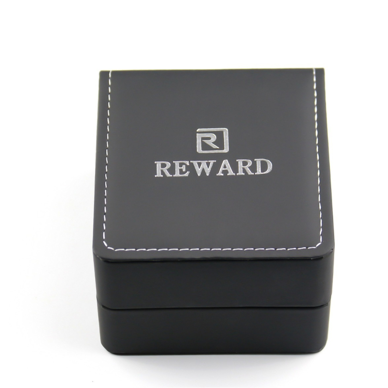Kožna pravokutna kutija za poklon za nakit i sat REWARD, pakiranje 100 kom.