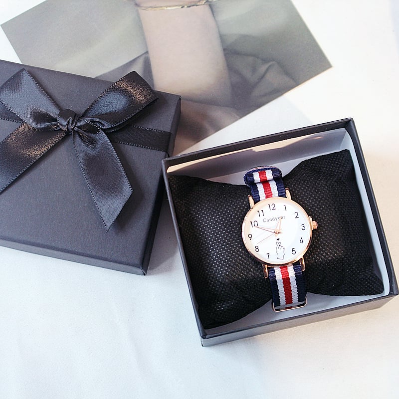 Cutie cadou cu fundă, de lux, personalizabilă, cu logo imprimat, Candycat, 360 buc.