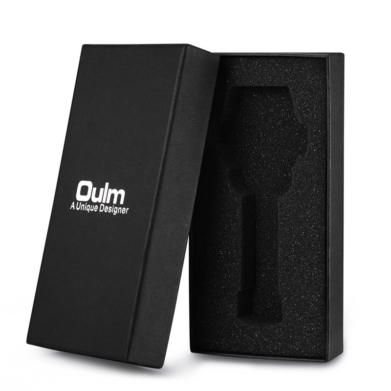 Set cutii pentru ceasuri Oulm, ambalare 100 de bucăți, logo imprimat, vara 2021