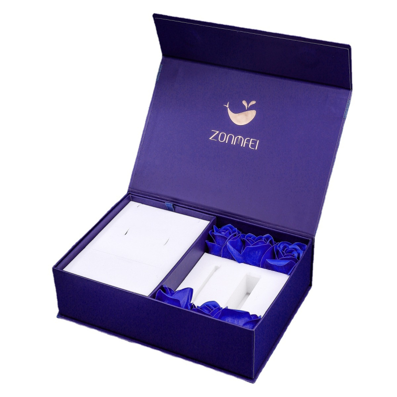Kutija za poklon za Valentinovo s luksuznim ružičastim satom i nakitom, ružičasto plava set, otisnuti logotip, prilagodba, licencirana privatna oznaka, branda Zhen Charm Princess, paket 100